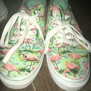 Flamingo vans!